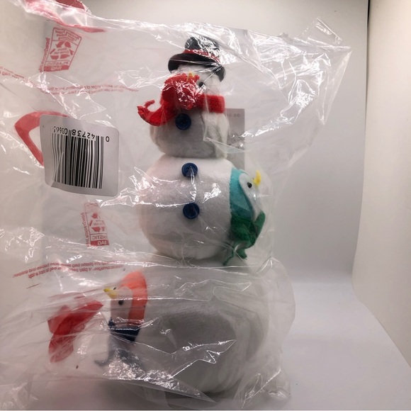 2023 Featherly Friends: Bird Snowman Christmas Figurine (Wondershop Target) - Picture 2 of 5